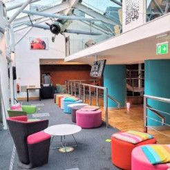 Image of the interior of The Studio in Birmingham, UK