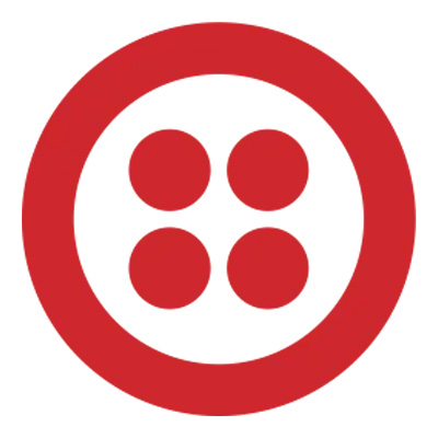 Logo for Twilio